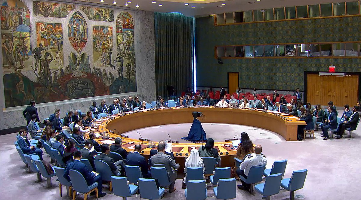 #Nahost | Im #UNSC brachte die 🇨🇭 ihre grosse Besorgnis über die Gewaltspirale zum Ausdruck.

Die #Schweiz verurteilt aufs Schärfste den Raketenbeschuss Israels durch die Hamas am 26. Mai und den israelischen Angriff auf #Rafah, der Dutzende von zivilen Opfern forderte.

Die