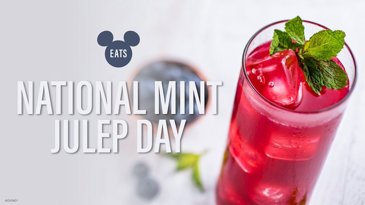 DisneyWorldPost's tweet image. DisneyWorldPost.com:  Disney Eats: A Toast to National Mint Julep Day with an Exclusive Recipe dlvr.it/T7YfVl