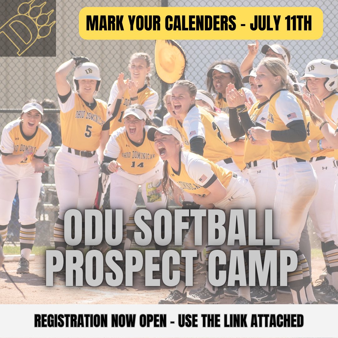 Ohio Dominican Softball tweet media