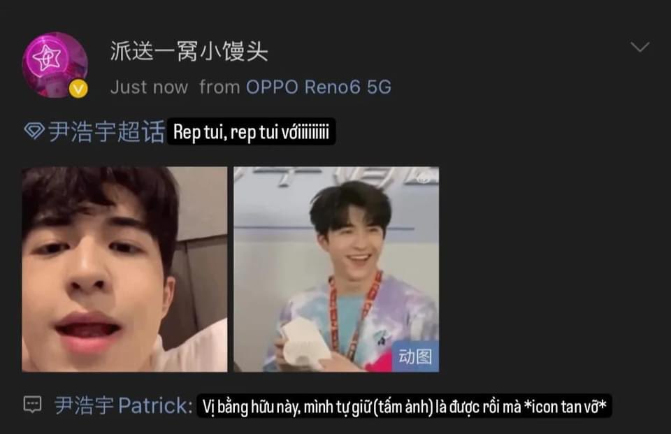 240529 - Patrick online siêu thoại  

 Nhân một hôm rảnh rỗi chiếc em bé online trò chuyện với các chị đâyyyy 🤗🤗

- Tui cũng muốn được PaiPai rep 😭😭😭

@patrick_pppat
#แพทริค #PatrickFinkler
#Patrick尹浩宇 #แพทริคณัฐวรรธ์