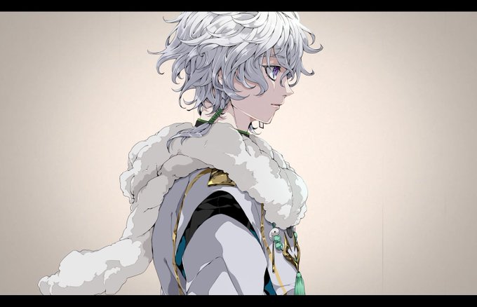 「scarf white hair」 illustration images(Latest)