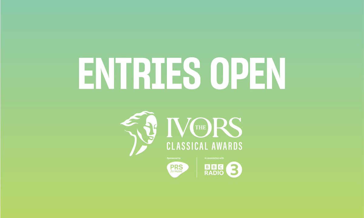 The Ivors Classical Awards entries are open now! Works can be entered across eight categories celebrating chamber, choral and orchestral compositions, stage works, community and participation projects and sound art. Winners receive a coveted Ivor Novello Award at the ceremony