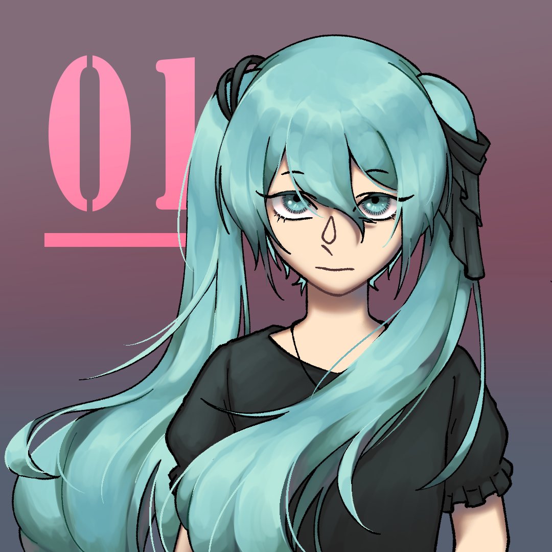 Flyffuuu's tweet photo. i will just draw miku i think https://t.co/OhrsHDSjdQ