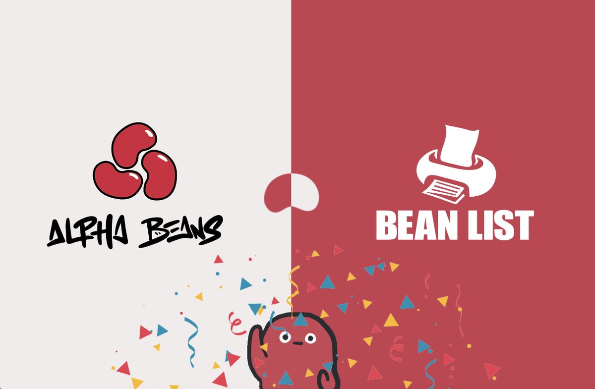 Azuki Alpha Beans 🤝 Bean List - Merger Announcement We are excited to announce that Azuki Alpha Beans and Bean List are merging our alpha groups under the Azuki Alpha Beans name! For 2 years, the Bean List team worked hard to give back to the Azuki community. They've hosted