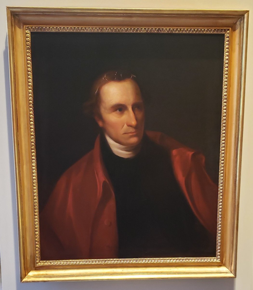 On this day in history in 1736, American Founding Father Patrick Henry was born.

Read more about Henry in our blog: 
buff.ly/3GwqIdx

Pictured is Henry's portrait as it hangs in the Second Bank of the United States Portrait Gallery in Philadelphia.

#thisdayinhistory