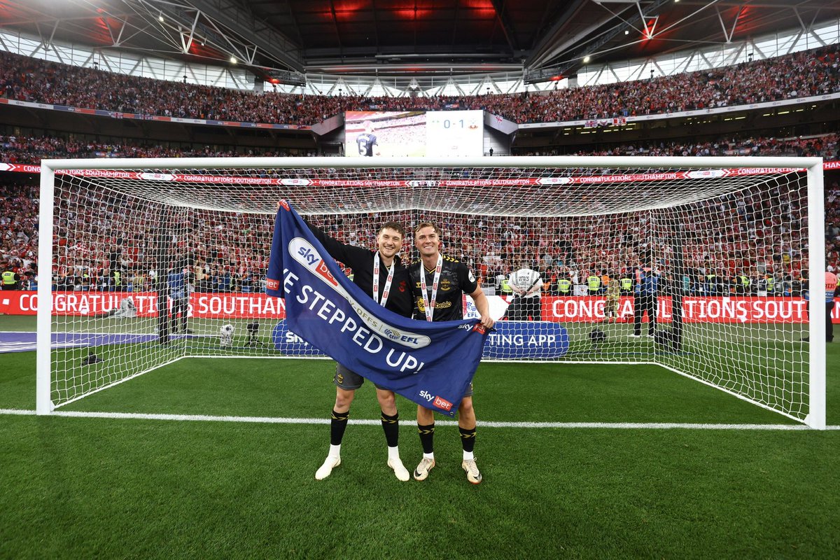 What dreams are made of! 

To do it in front of 85,000 at Wembley I honestly can’t thank everyone enough connected to Southampton football club ❤️ 

Thank you everyone for making me feel welcome since day one and I’m proud to have helped this team back to the premier league! 🔴⚪️