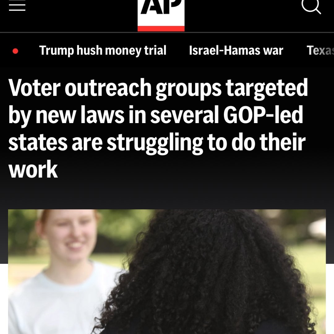 loud_light's tweet photo. In 2021, Loud Light was forced to stop our voter registration efforts due to legislation that threatened Kansans with criminal prosecution, if they are subjectively perceived to be an election official.

READ HERE ➡️➡️ https://t.co/DlrkOVcQeM #ksleg #kansas #ks https://t.co/nEdvTyvq2P