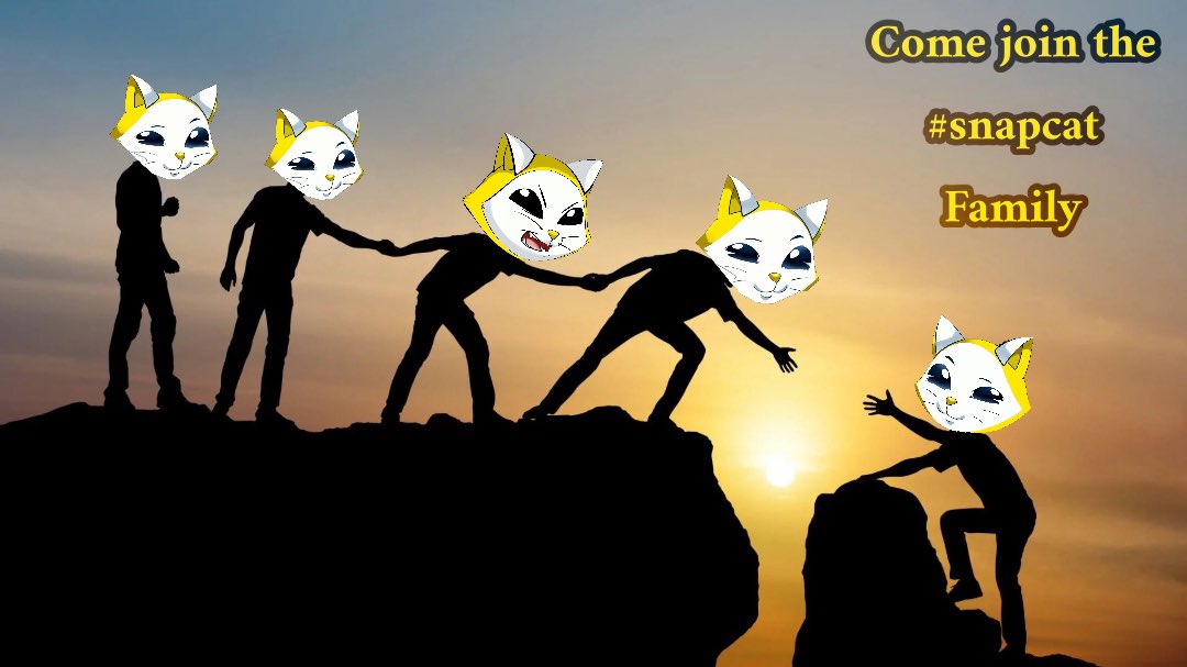 tonyogy604's tweet photo. @CJ_EatinStarzz @AdamBitcoinP2P1 @TheTrueSnapcat Anyone is welcome to the #snapcat family https://t.co/FaGI4KxFvf
