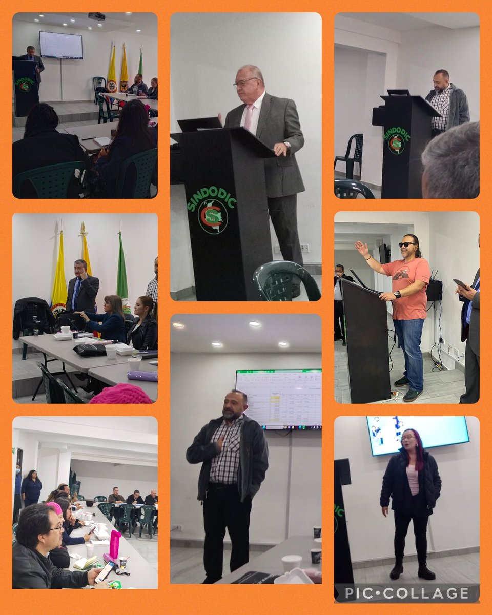 Sindodic's tweet photo. Asamblea nacional de Delegados @Sindodic definiendo gestión, evaluando proceso de negociación, proponiendo alternativas de intervención @Educacionbogota . Informe representación @OITnoticias . Respaldo pleno a la gestión. https://t.co/NOwny1gW8p