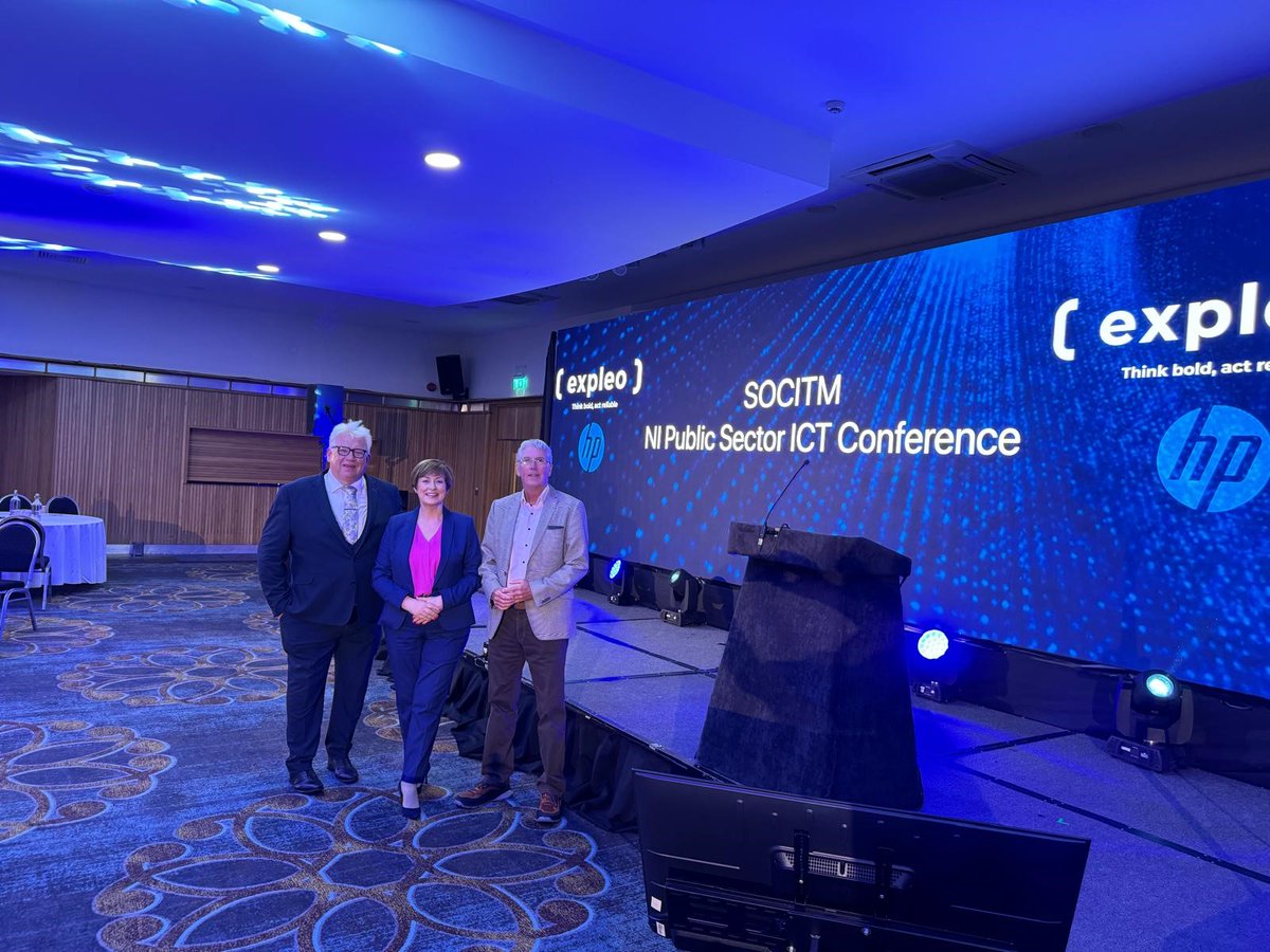 Thrilled by the fantastic turnout at the @SOCITM NI conference! 🌟 The AV setup for the event was provided by <a href="/niavac/">Niavac AV</a>, playing a crucial role in the conference's success.  #SOCITMNI  #DigitalTransformation #AI #SocialValue #Innovation  <a href="/neatmeetings/">Neat</a> <a href="/LEDAbsen/">Absen</a>