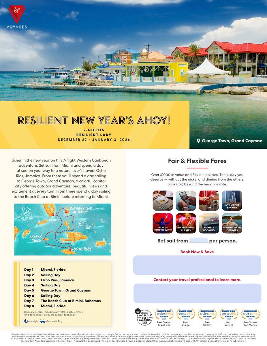 DanielsTravelUK's tweet image. 𝐕𝐢𝐫𝐠𝐢𝐧 𝐕𝐨𝐲𝐚𝐠𝐞 Resilient Lady New 2025-2026 Itineraries

#VirginVoyages #FirstMate #UK #Cruise #Travel #AdultsOnly #Voyage #NoKids #FYP #voyagingvoyagingvoyaging #resilientlady