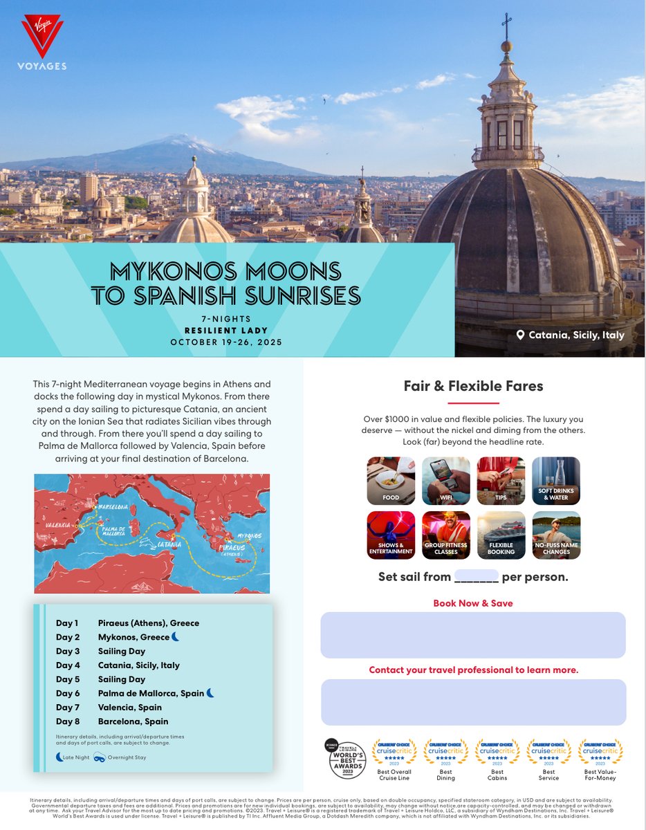 DanielsTravelUK's tweet image. 𝐕𝐢𝐫𝐠𝐢𝐧 𝐕𝐨𝐲𝐚𝐠𝐞 Resilient Lady New 2025-2026 Itineraries

#VirginVoyages #FirstMate #UK #Cruise #Travel #AdultsOnly #Voyage #NoKids #FYP #voyagingvoyagingvoyaging #resilientlady