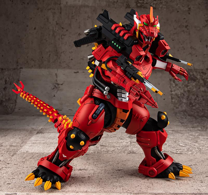 Wario64's tweet photo. Godzilla vs. Evangelion Mechagodzilla (Type-3 Kiryu EVA Unit-02 Color Ver.) Exclusive Model Kit is $122.49 on BBTS DOTD https://t.co/GllYb9vtaE https://t.co/Qwgx4O3qxt