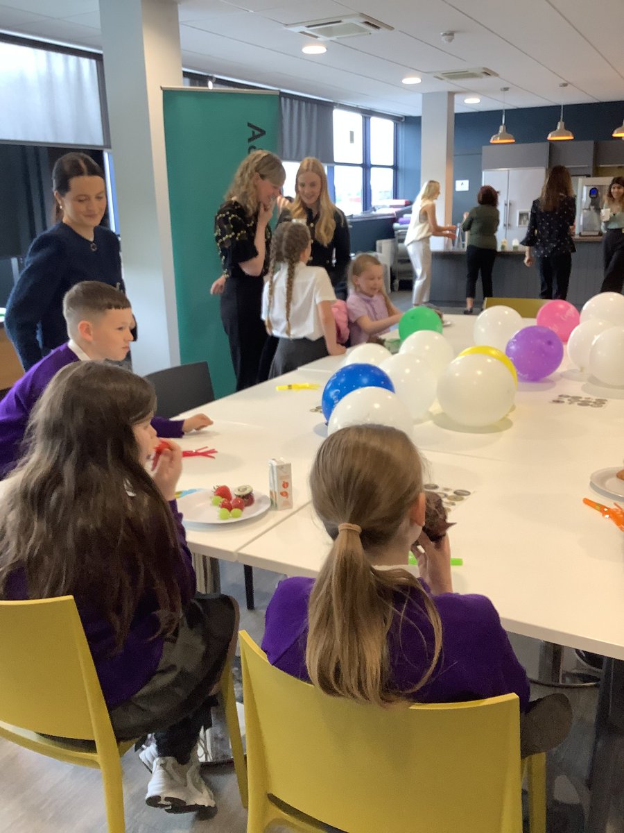 St_Patricks_PS's tweet photo. A huge thanks to Lauren and all the team @ALGoodbody Solicitors for all your support over this past year. These St. Patrick's Primary School children absolutely loved their #ClassOf2024 #Graduation celebration to finish off the #TimeToRead programme. #Success #ReadersForLife https://t.co/fOf5hLSyH6