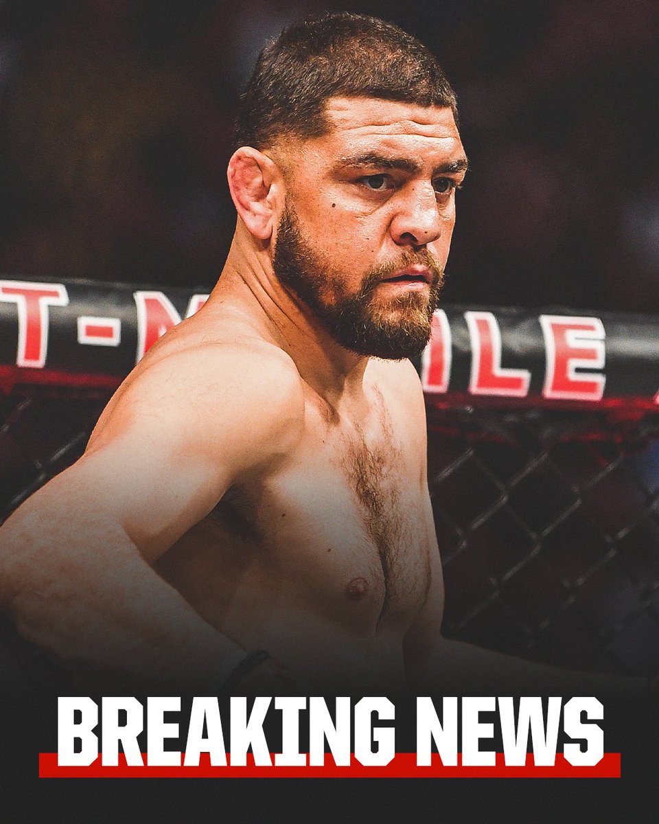 espnmma's tweet photo. Breaking: Nick Diaz is making his return to the UFC for the first time since 2021 to take on Vicente Luque at #UFCAbuDhabi on Aug 3, @danawhite announced. https://t.co/HtLFHfZPde