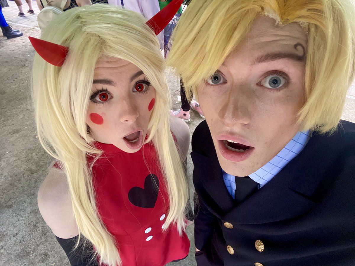 parislw's tweet photo. One piece x Hazbin Hotel ?!? https://t.co/q8IiRnReak