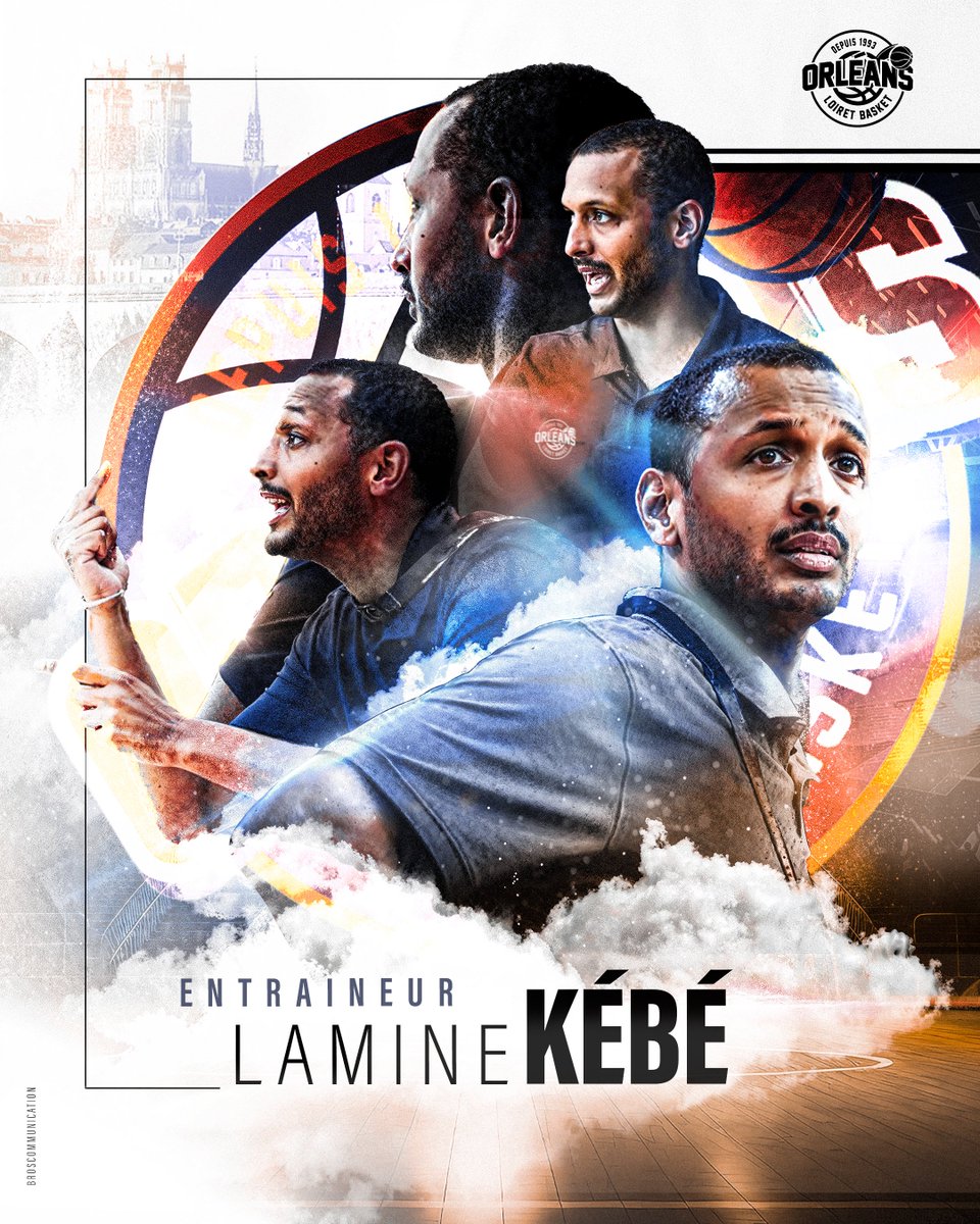 🚨 Lamine Kébé, nouveau coach de l'OLB ! 🚨

Orléans Loiret Basket est heureux de vous annoncer la signature de Lamine Kébé en tant qu’entraineur principal de l’équipe professionnelle.

🗞️ Lire le communiqué : t.ly/lo8Yb

#TousOLB