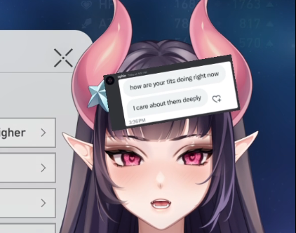 OpheliaBlackVT's tweet photo. sent her a message while she was streaming and this mfer puts it on her head god damn it https://t.co/MfClZhqKcB