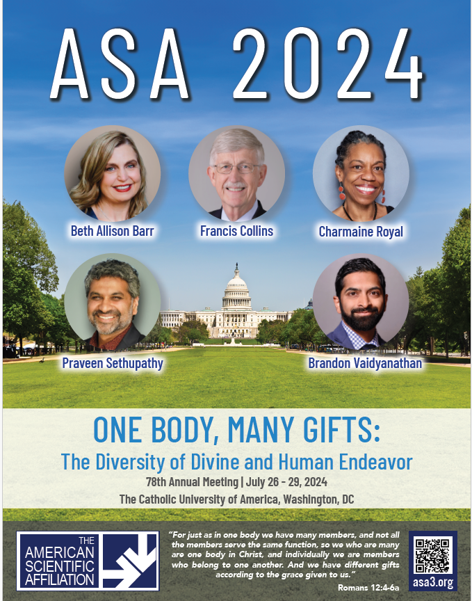 Don't miss @ASA3org's Annual Meeting this summer in Washington D.C! This year's meeting features outstanding speakers and scholarly presentations--many in the field of #creationcare, as well as uplifting worship. Learn more and register here: network.asa3.org/mpage/ASA2024
