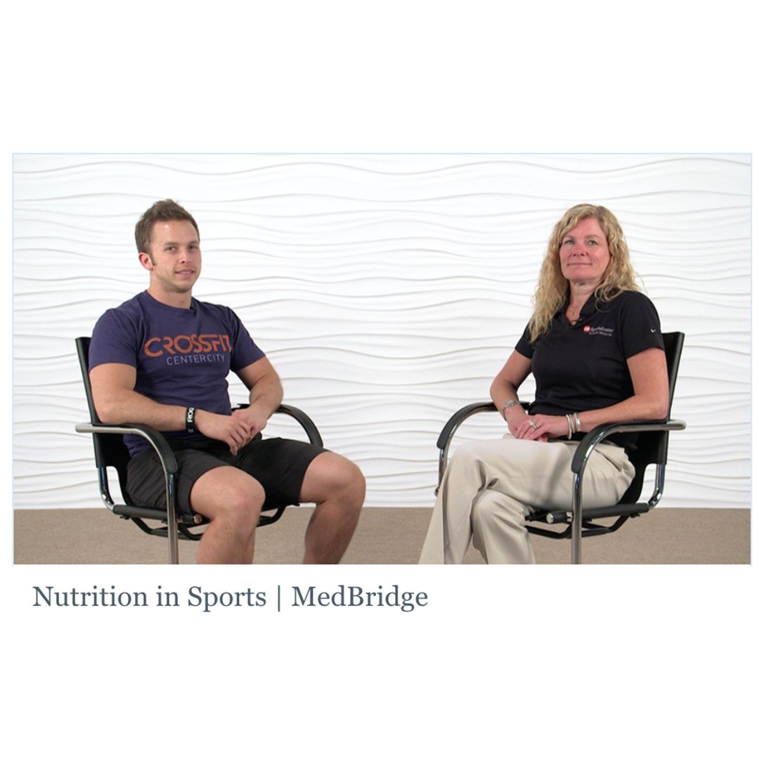 Looking for information on sports nutrition?  This @MedBridge course from Barbara Hoogenboom, EdD, PT, SCS, ATC, provides an overview including recommended intake of macronutrients and micronutrients, with consideration of excellent food sources. bit.ly/3yF6zlC