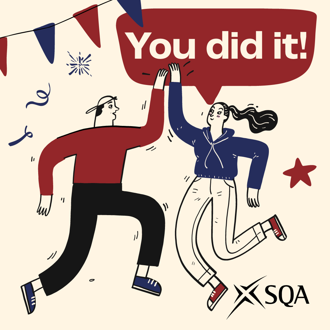 👏If you're among the thousands of learners who sat #SQAexams over the past weeks...well done!🙌

Sign up to MySQA if you want to receive your #SQAresults by text or email - bit.ly/My--SQA.

We hope you all enjoy some well-deserved relaxation over the summer period.😎