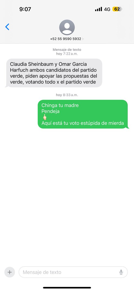 Alex_rover05's tweet photo. @Claudiashein @Claudiashein por si no te llegó 
Eres un cancer para este país 
Lárgate junto con todo tu partido https://t.co/Bn9YQhhgTP