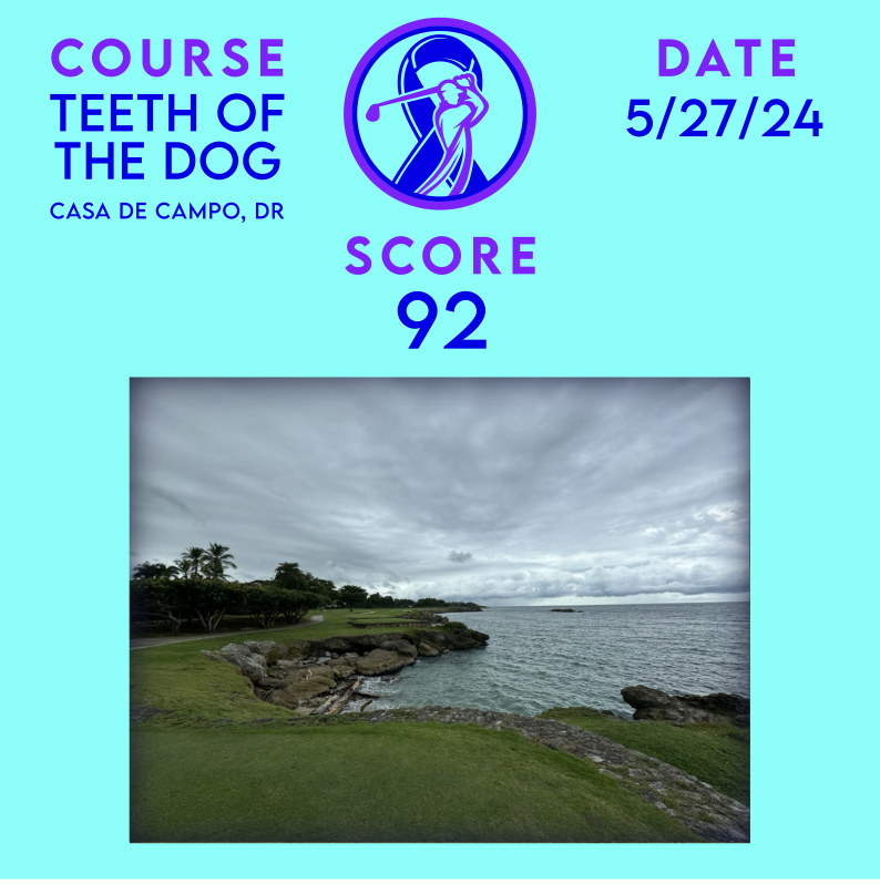 mrollinsiv's tweet photo. Feeling grateful for the weekend away with my wife @casadecampo where we got to play #TeethOfTheDog and #DyeFore (Marina/Chavon). Two fantastic courses designed by the one and only #PeteDye #GolfIsHard https://t.co/UkG9JzismZ