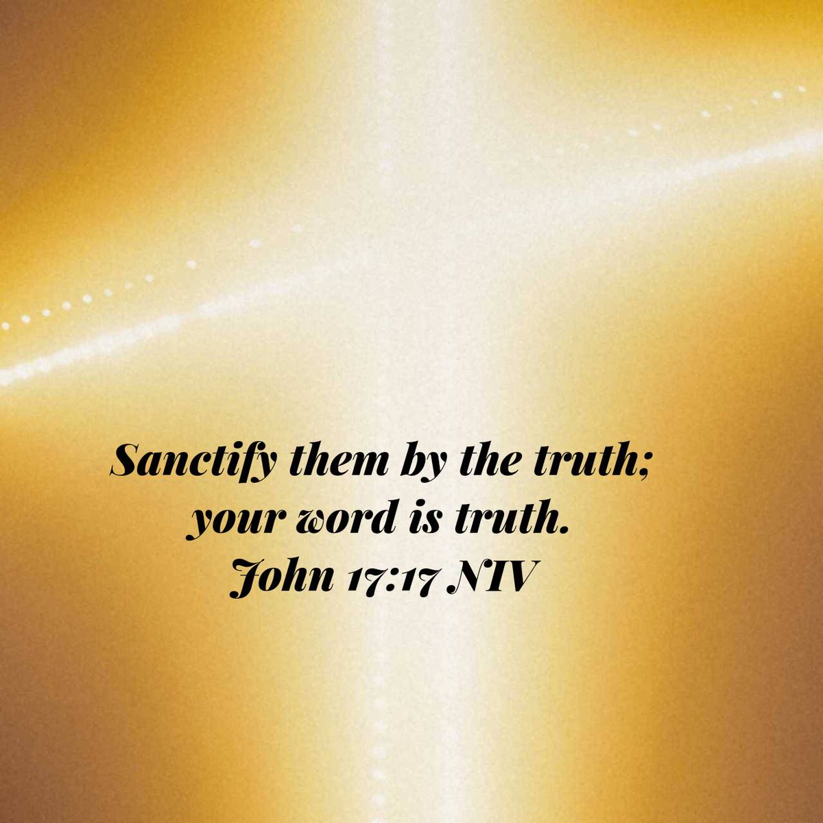 John 17:17 NIV
#DailyDevotional
#WalkThruTheBible

Sanctify them by the truth; your word is truth. 

bible.com/bible/111/jhn.…