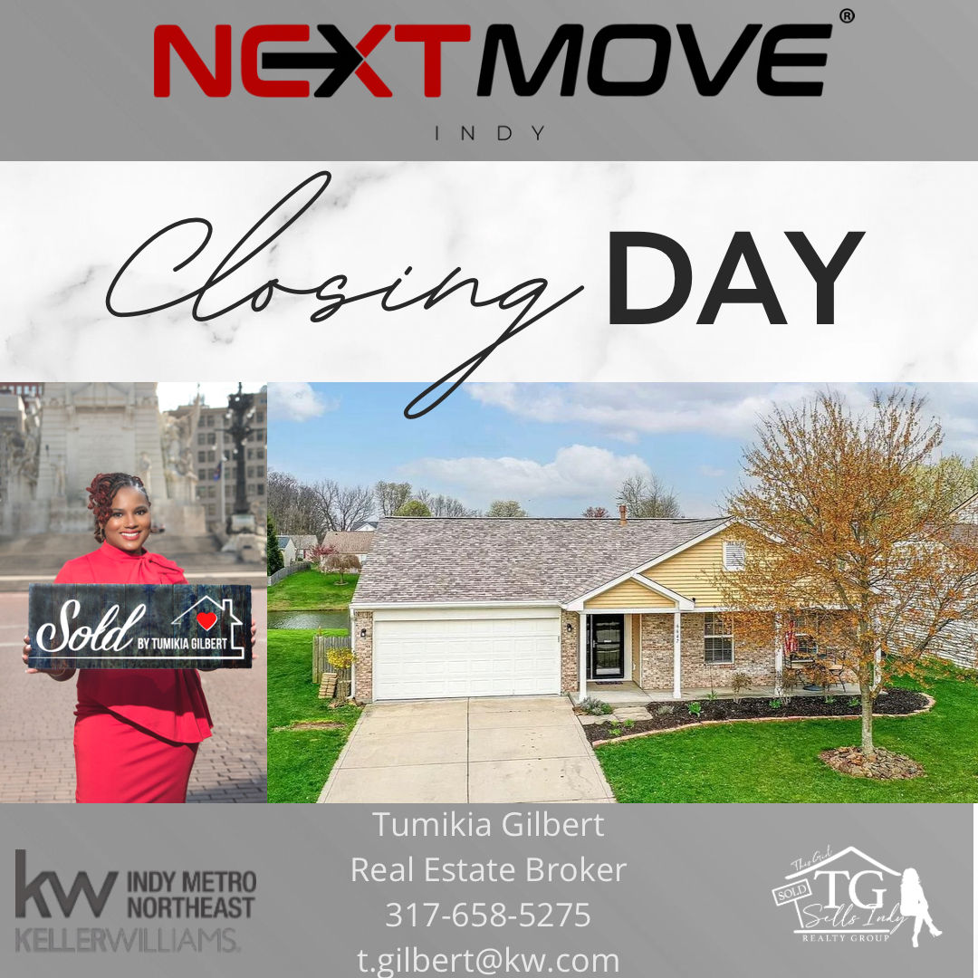 ClazzyT's tweet photo. It’s Closing day! Congratulations to our clients! Ready to be next? Contact Tumikia today! #SOLD #Closing #NextMoveIndy #ThisGirlSellsIndy #TGSI -#TumikiaGilbert #YourIndyHOMEgirl #realtor #realestate #buyers #Sellers #Indy https://t.co/9EYHM7o17q