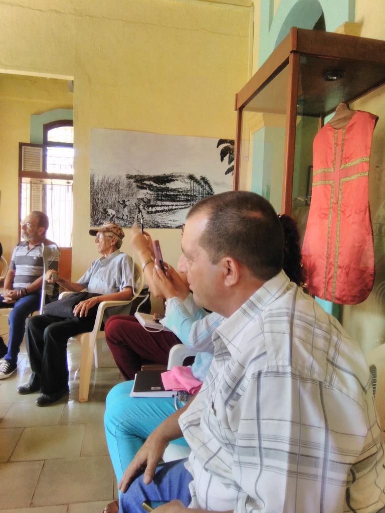 Encuentro de artistas y creadores que se realiza en el municipio #GuiraDeMelena con la presencia de autoridades del territorio. #ArtemisaJuntosSomosMás