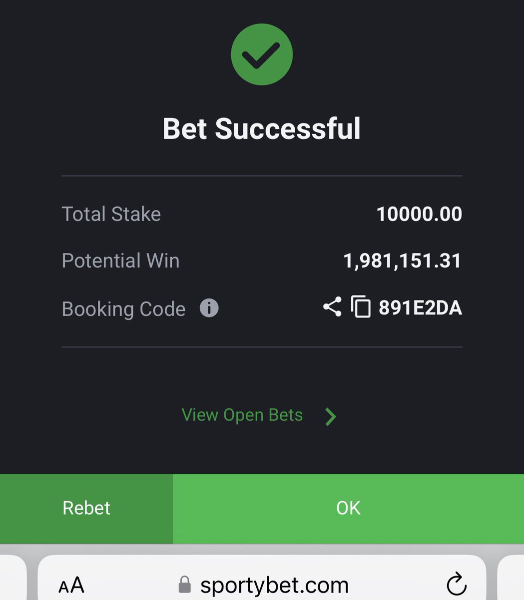 100 odds. 891E2DA. Use your head.