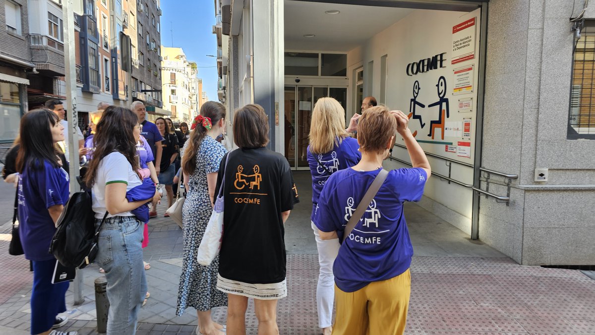 COCEMFEnacional's tweet photo. 👩‍🎓Recibimos a las socias de #Design2Freedom para promover el diseño centrado en la persona con discapacidad en la enseñanza superior. Desarrollaremos dinámicas durante tres días para impulsar una educación universitaria inclusiva. | #Erasmus+ @citicresearch @udc_gal #SomosCOCEMFE https://t.co/siNmKR86gm