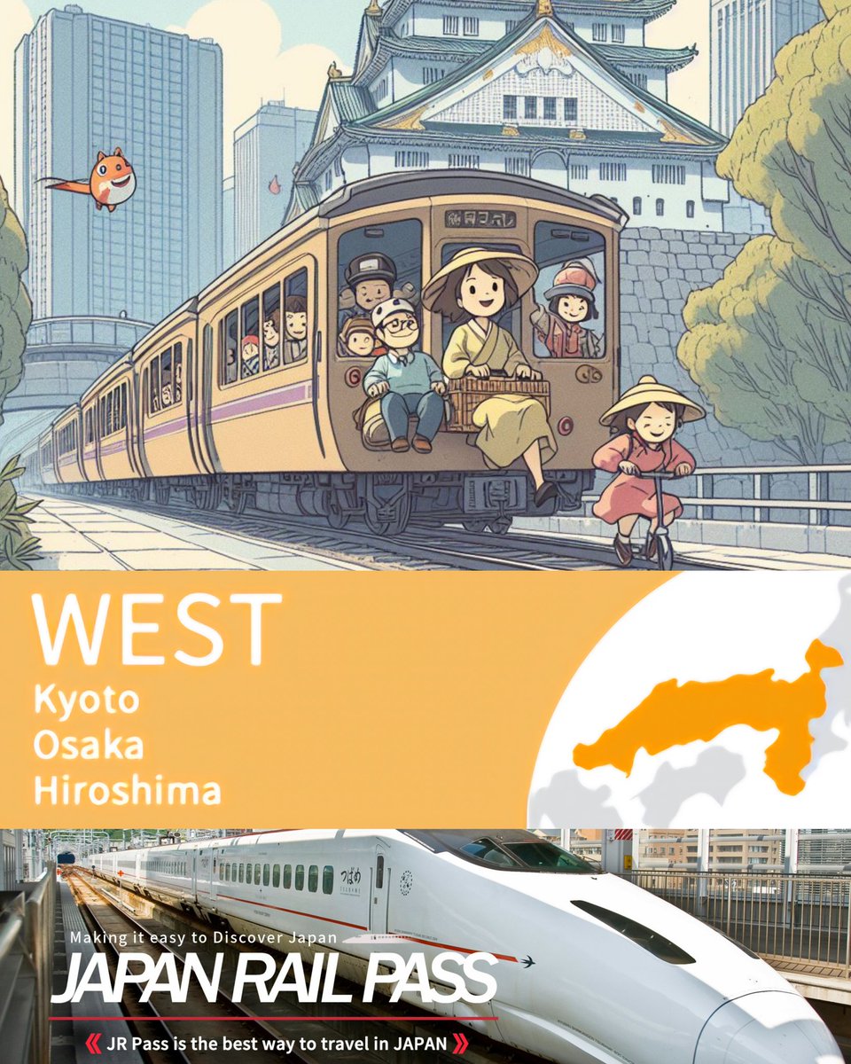 Discover Kansai with the JR West Japan Area Pass 🚄 get down to JTB USA Honolulu at @AlaMoanaCenter and get yours before you head out! 🤙

👉 jtbusa.com/Honolulu

#jrpass #japanrailpass #AlaMoanaCenter #railpass #japan #visitjapan #alamoana #kansai #visitkansai