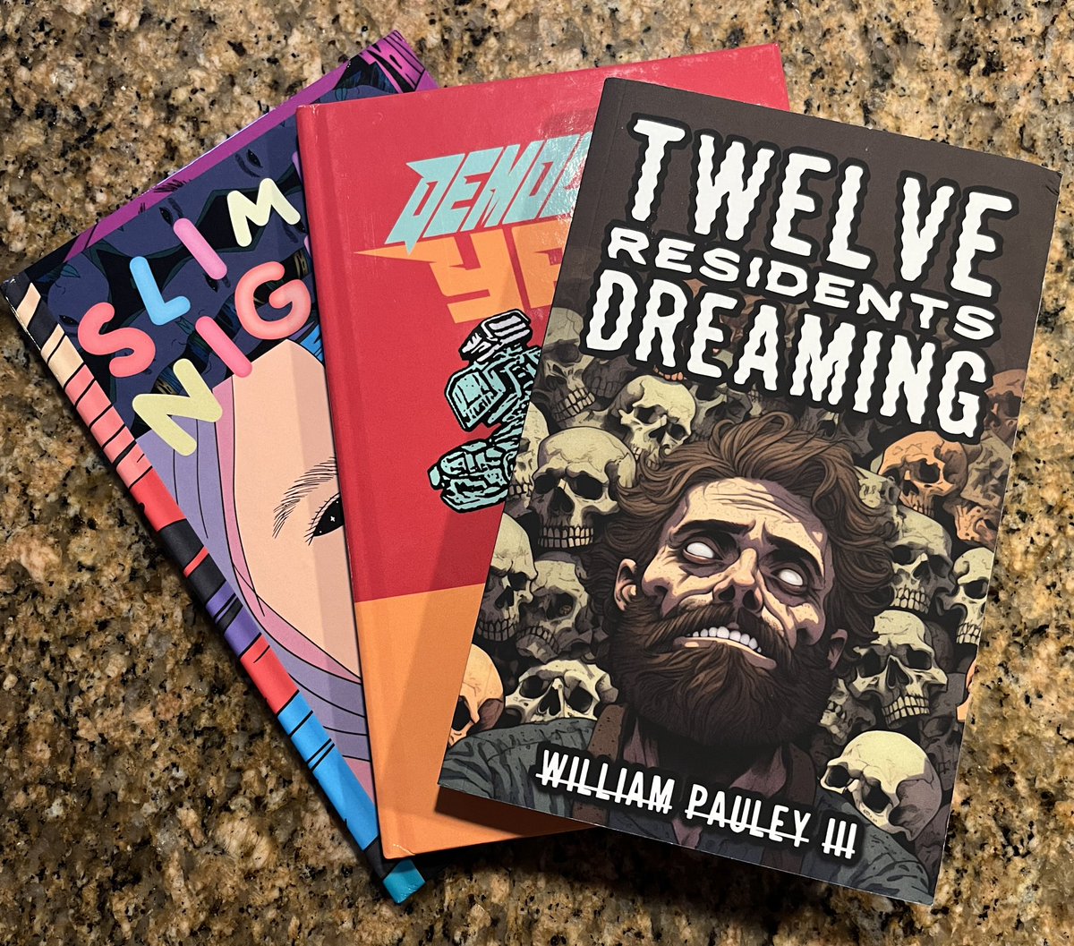 Happy WPIII day to me!!
Thank you, William for the bonus books!! 😎 
<a href="/doomfiction/">William Pauley III</a>