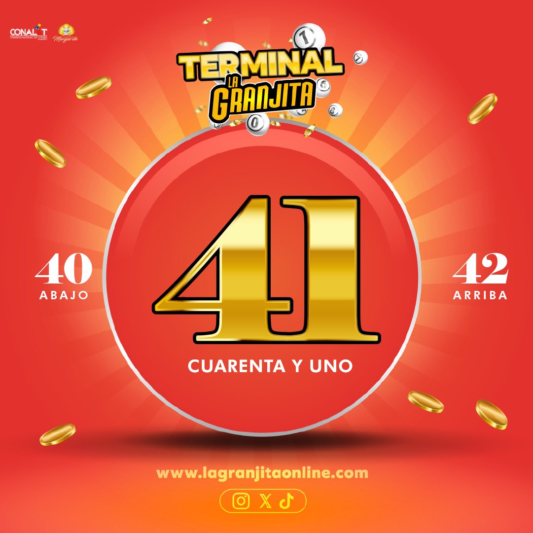 29-05-2024 10:05:00 am TERMINAL #41 #sorteos #loteria #loteriainternacionaldemargarita