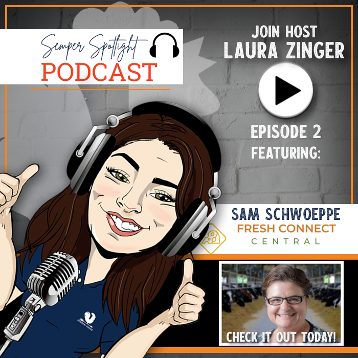 SemperFoods's tweet photo. We're back with Episode 2 of The Semper Spotlight!

This week, we're thrilled to have the incredible Sam Schwoeppe from Fresh Connect Central in the spotlight. 🌱✨

https://t.co/OVNSDmh38W

#TheSemperSpotlight #PodcastRelease #FreshConnectCentral #FoodForAll #Inspiration https://t.co/rRWXVSe0Kh