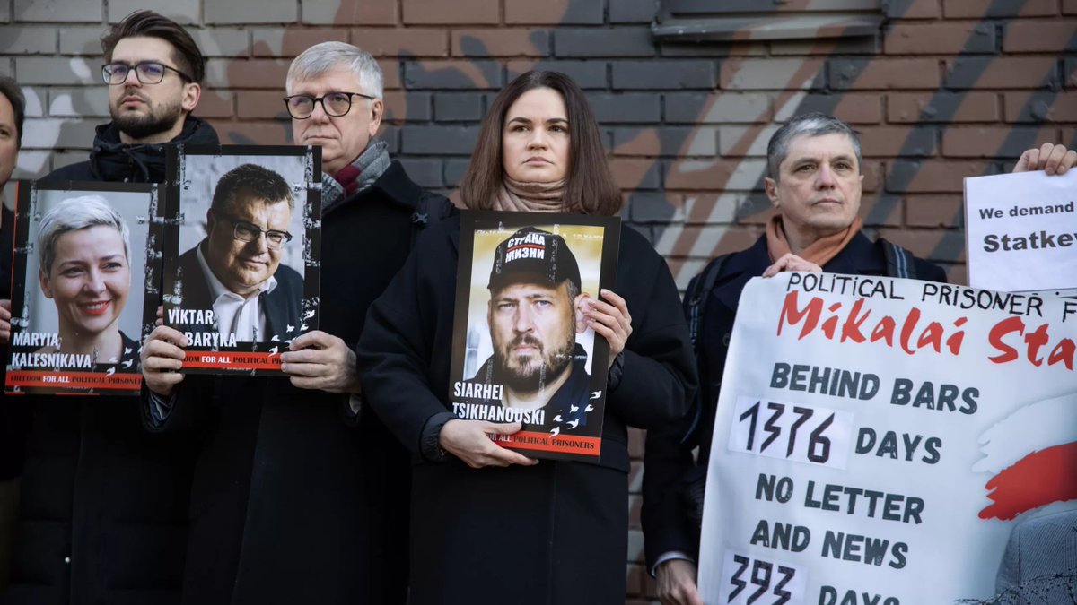 The regime tries to make our heroes behind bars feel forgotten—no lawyer visits, no letters received, claiming their sacrifices are in vain. We must raise our voices loudly about the political prisoners & the humanitarian crisis in #Belarus to ensure every hero is remembered.