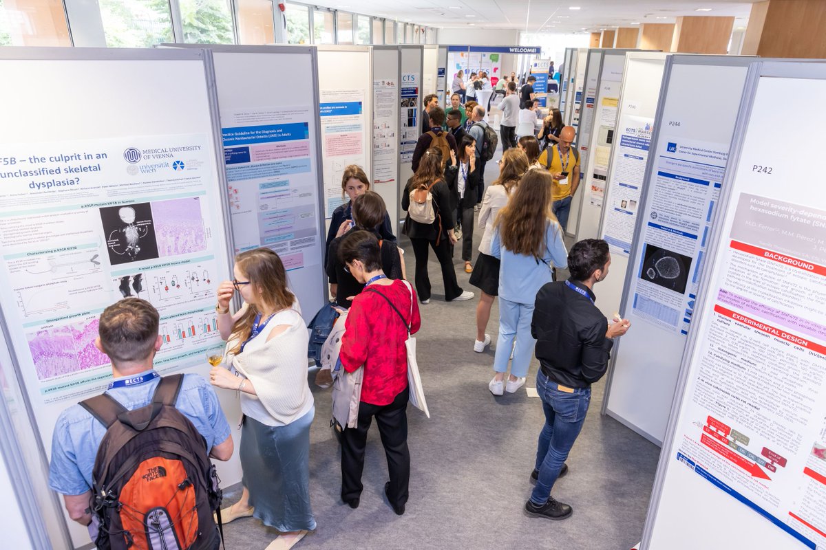 Impression from the poster session #ECTS2024