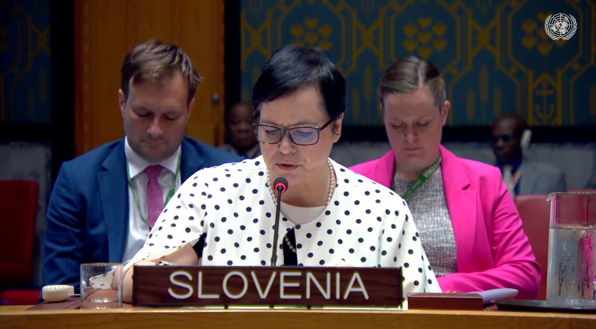 .@SLOtoUN Deputy Amb Drobič says #Rafah Tent Massacre was not an isolated incident 'and in one case after the other, we were told investigations were taking place. However, this Council has not received any information or follow up.' She calls for credible international