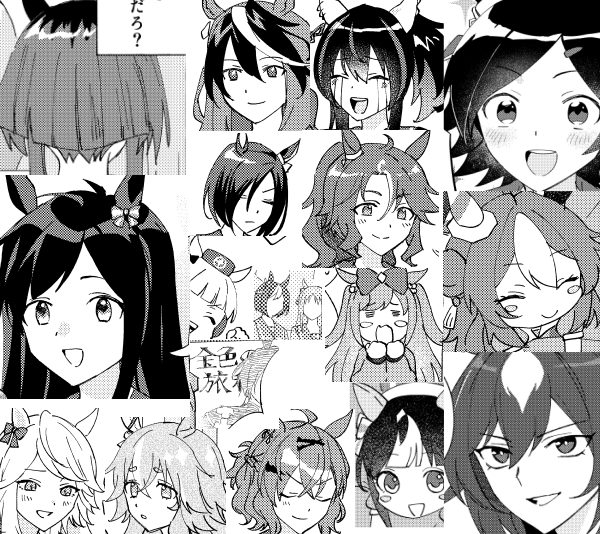 いろいろ描いたな…ていう画像 