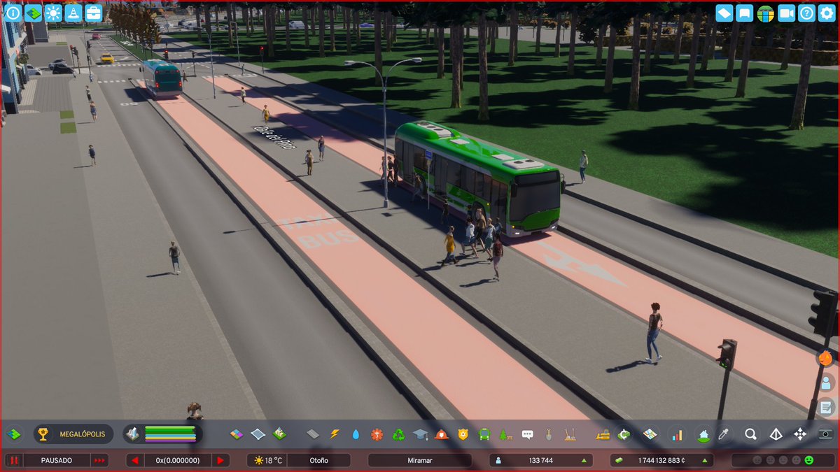 #CitiesSkylines2 Now the thing moves! Just made it work! BRT go Brrrr