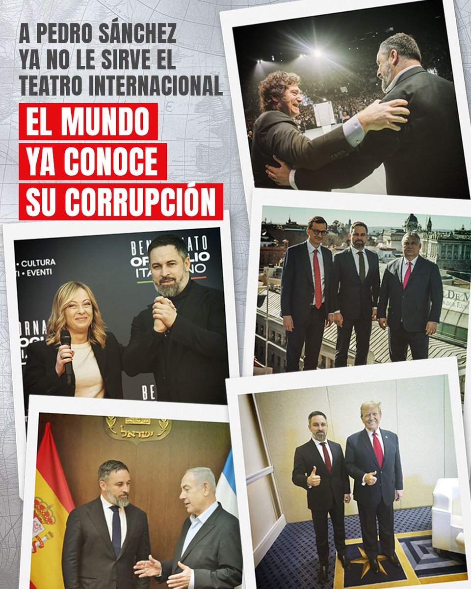 A Pedro Sánchez ya no le sirve el teatro internacional. El mundo ya conoce su corrupción.