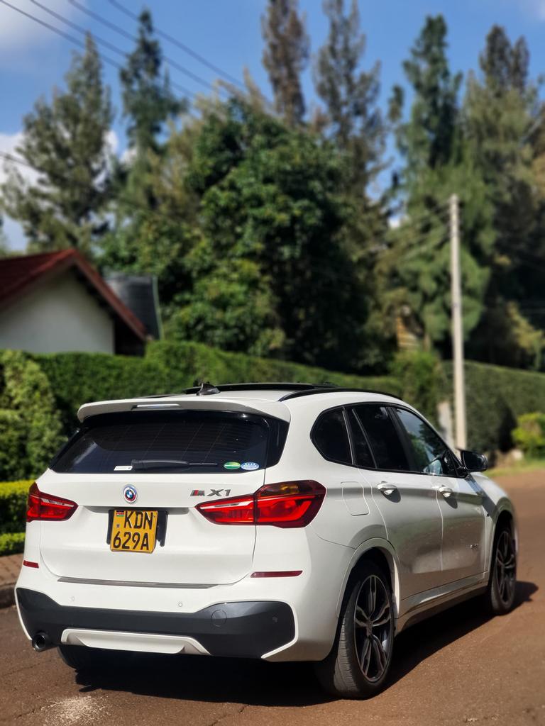 2016 BMW X1 WITH PANORAMIC SUNROOF 
Low mileage : 36,000 kms
Price; Ksh 3,850,000 Negotiable 

☎️0742655746

ENGINE
Engine capacity 1500cc
Engine Type 3 -cylinders in-line DOHC Twin-Scroll Turbocharged
Petrol

PERFORMANCE
Power 138Hp
Torque 220 NM
6 speed Automatic