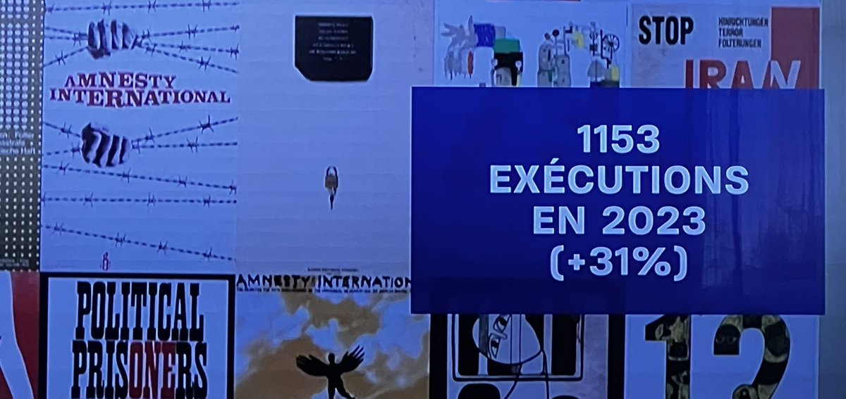 Triste record 2023 des exécutions ! 😳#HumanRight #humanism #humanisme #DroitsDeLHomme