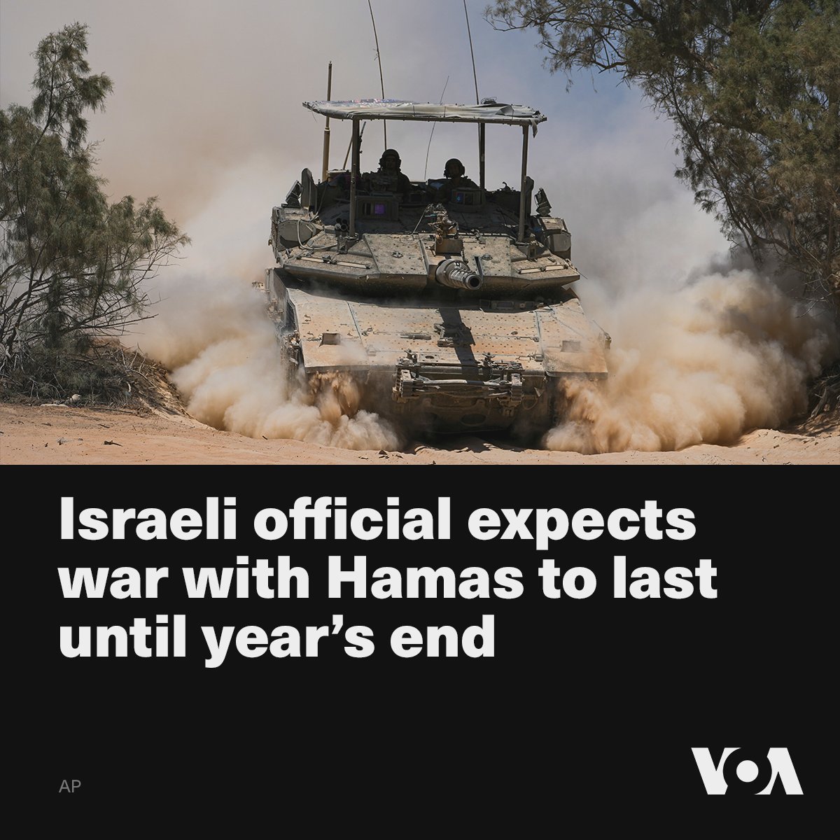 A top Israeli official says he expects Israel’s war against Hamas to last through the end of the year, amid continued calls for a cease-fire. voanews.com/a/israeli-troo…