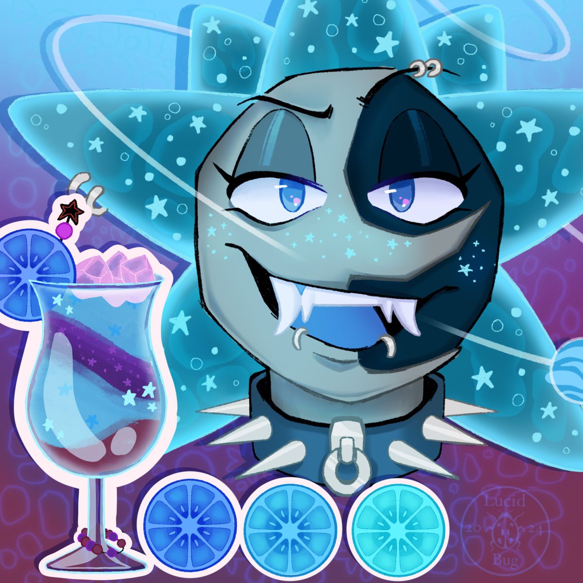 starlitbug's tweet image. Icon commission for @MedicMuttt! I had SO MUCH FUN doing this ❤️😤🤌 thanks again! ☁️

If you’d like an icon for yourself, I’m opening 3 slots for $20/each!