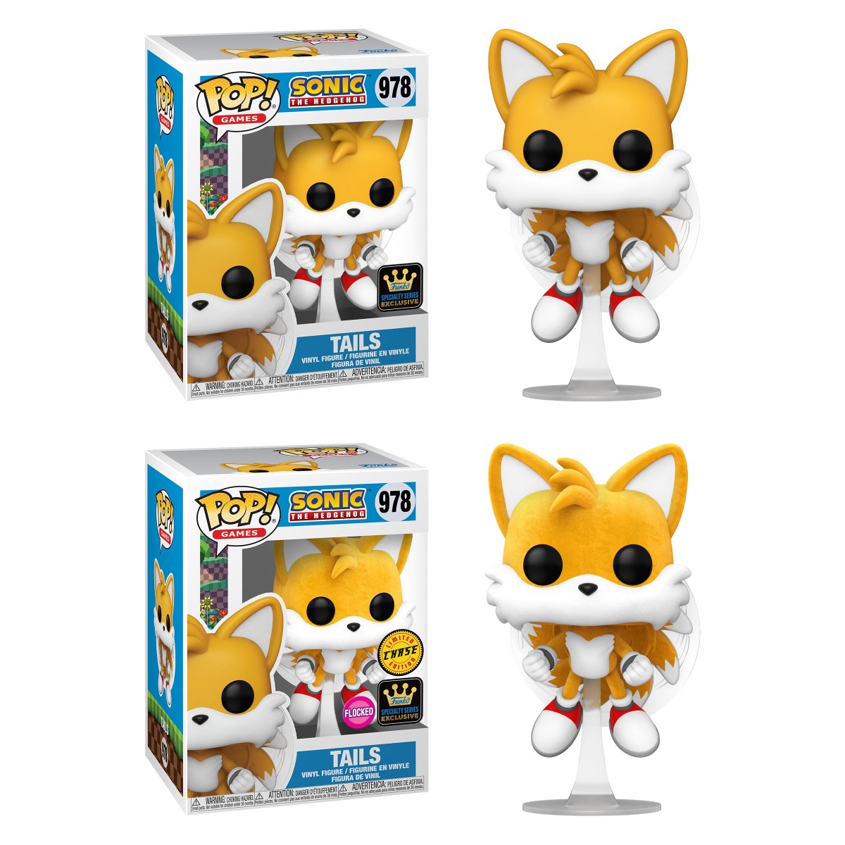 Preorder Now: Specialty Series Exclusive Tails Funko Pop! Vinyl with Flocked Chase 🌎 Ent Earth: ee.toys/RV4CBA 🎮 GameStop: finderz.info/3V3LvfZ 🦇 Hot Topic: finderz.info/4bX1HXh * No Charge Until it Ships #Ad #SonicTheHedgehog #Funko #FunkoPop #FunkoPops