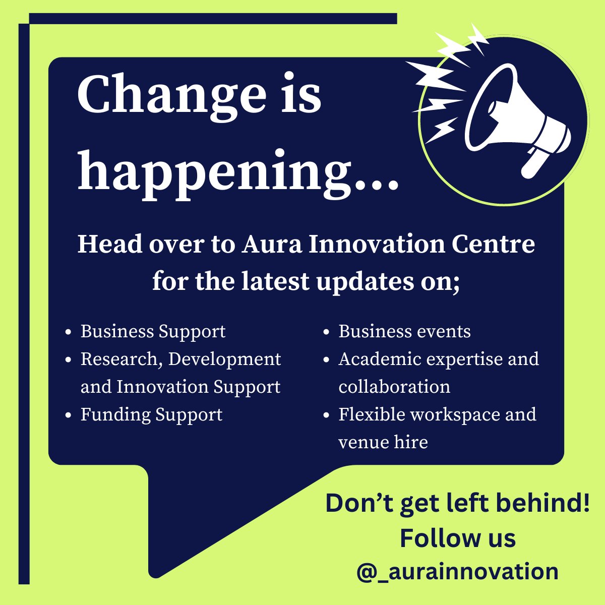 🚨 Important Update 🚨 

This page will no longer being updated.   

Follow <a href="/_aurainnovation/">Aura</a> to get all your business support updates.   

Don't know about the Aura Innovation Centre? Click here to find out more 👉aura-innovation.co.uk