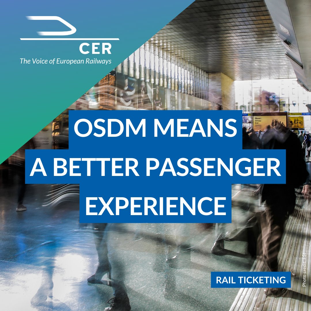 Trenitalia embraces #OSDM, a rail sector initiative aimed at simplifying rail ticketing🚉

The Open Sales and Distribution Model is the flagship solution of the #CERTicketingRoadmap to enhance the passenger experience✅

News from @LaStampa📝
finanza.lastampa.it/News/2024/05/2…