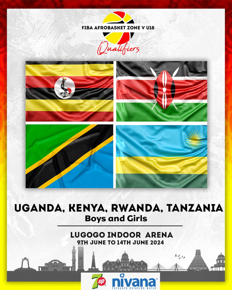 With just 11 days to the FIBA Afrobasket Zone V U18 Qualifiers, four teams, both boys and girls, have been confirmed for participation. Who will you be cheering on? #U18ZoneVQualifiers